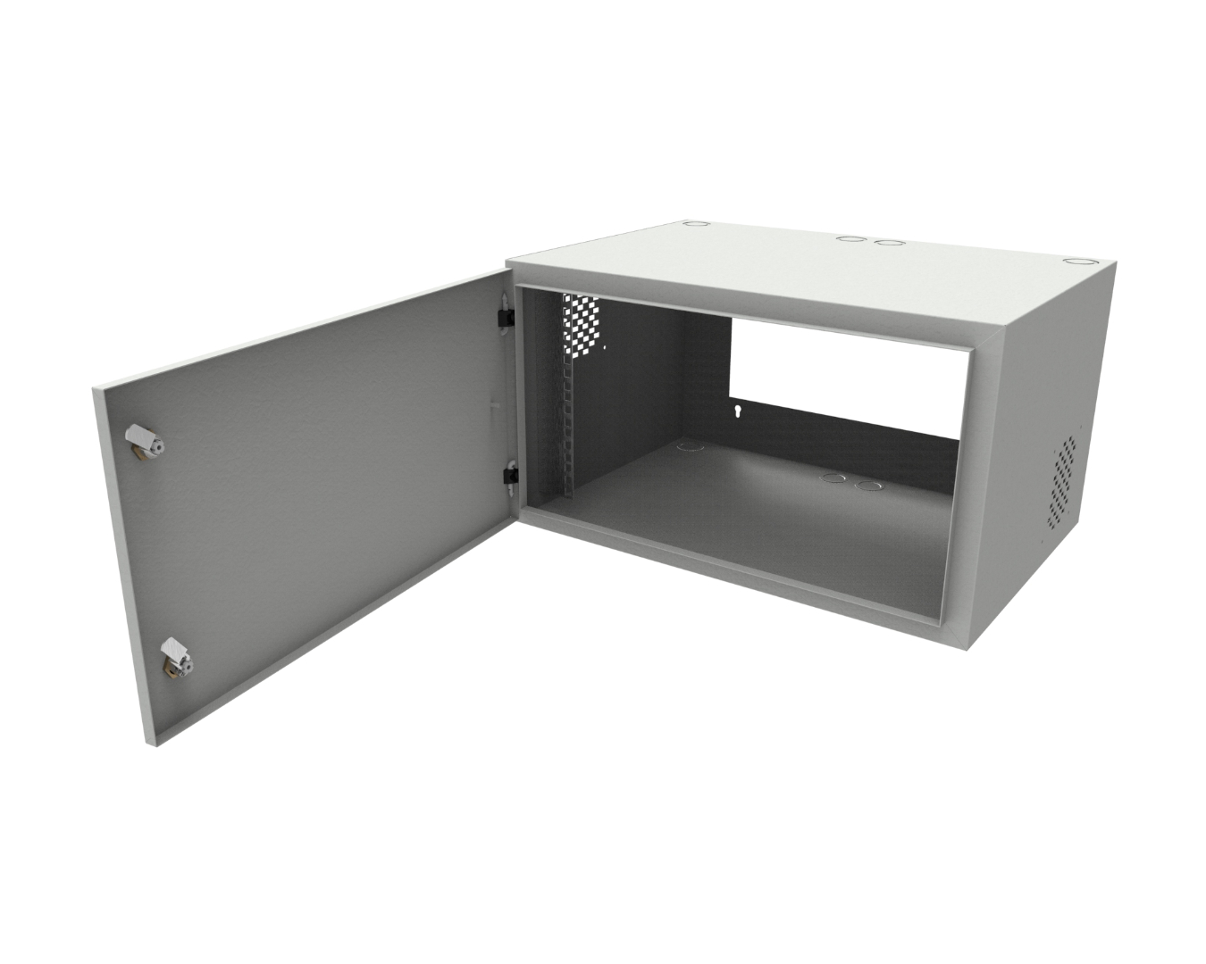 Indoor cabinets - wall-mounted: TPR-560/320/410-P-19"-6U-S-R7035