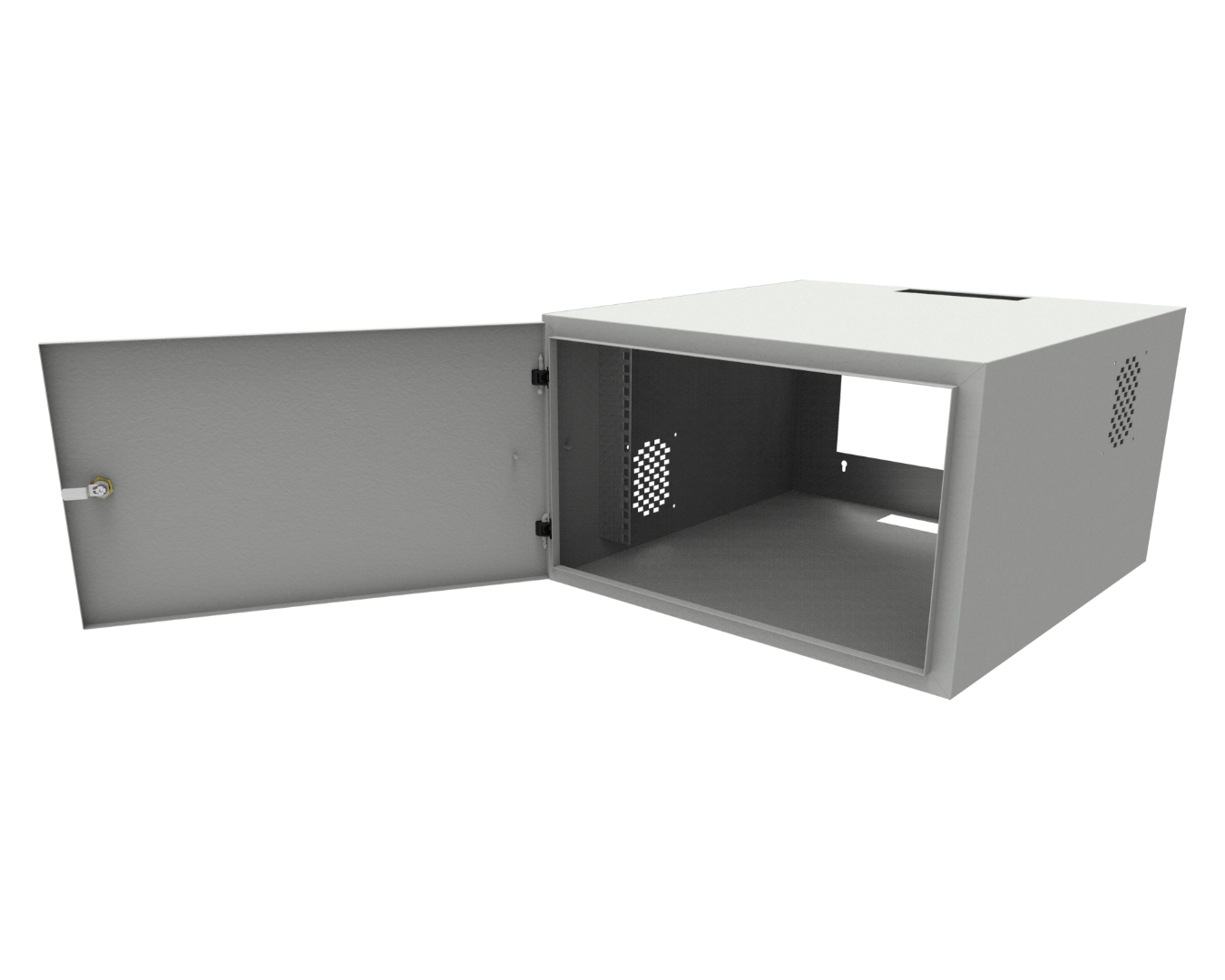 Indoor cabinets - wall-mounted: TPR-560/340/600-P-19"-6U-S-R7035