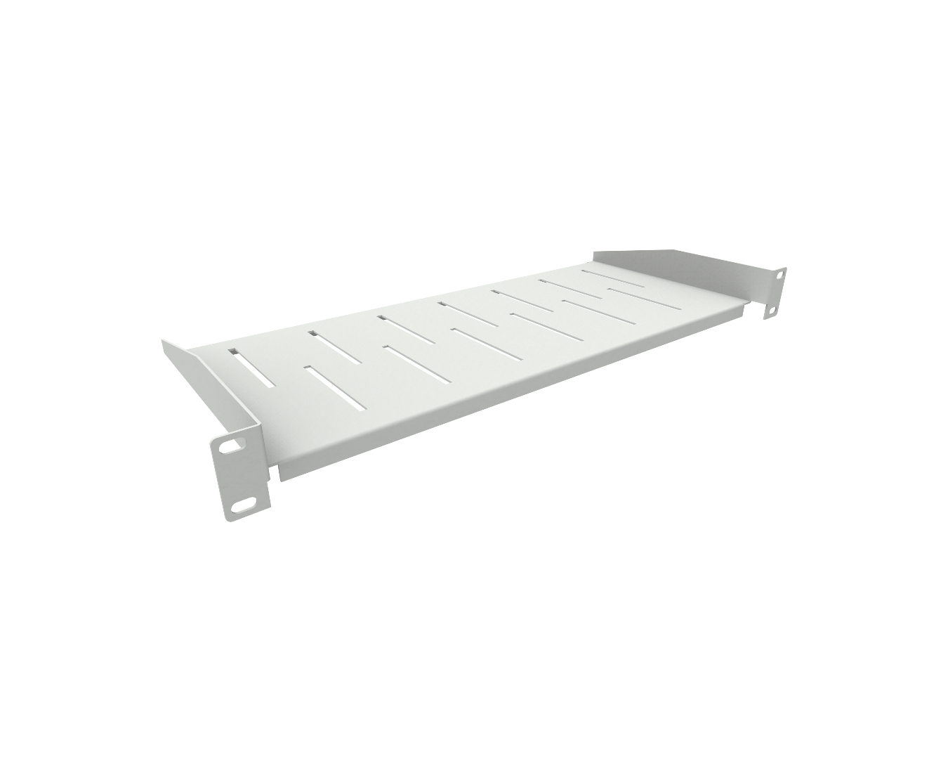 Rack shelfs - solid: PR-19"-200-1U-S-R7035