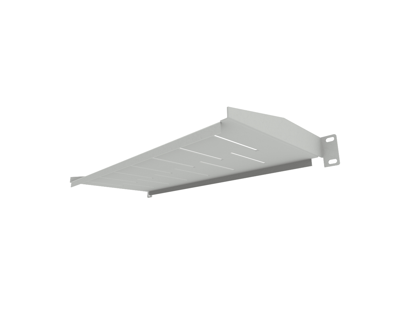 Rack shelfs - solid: PR-19"-200-1U-S-R7035