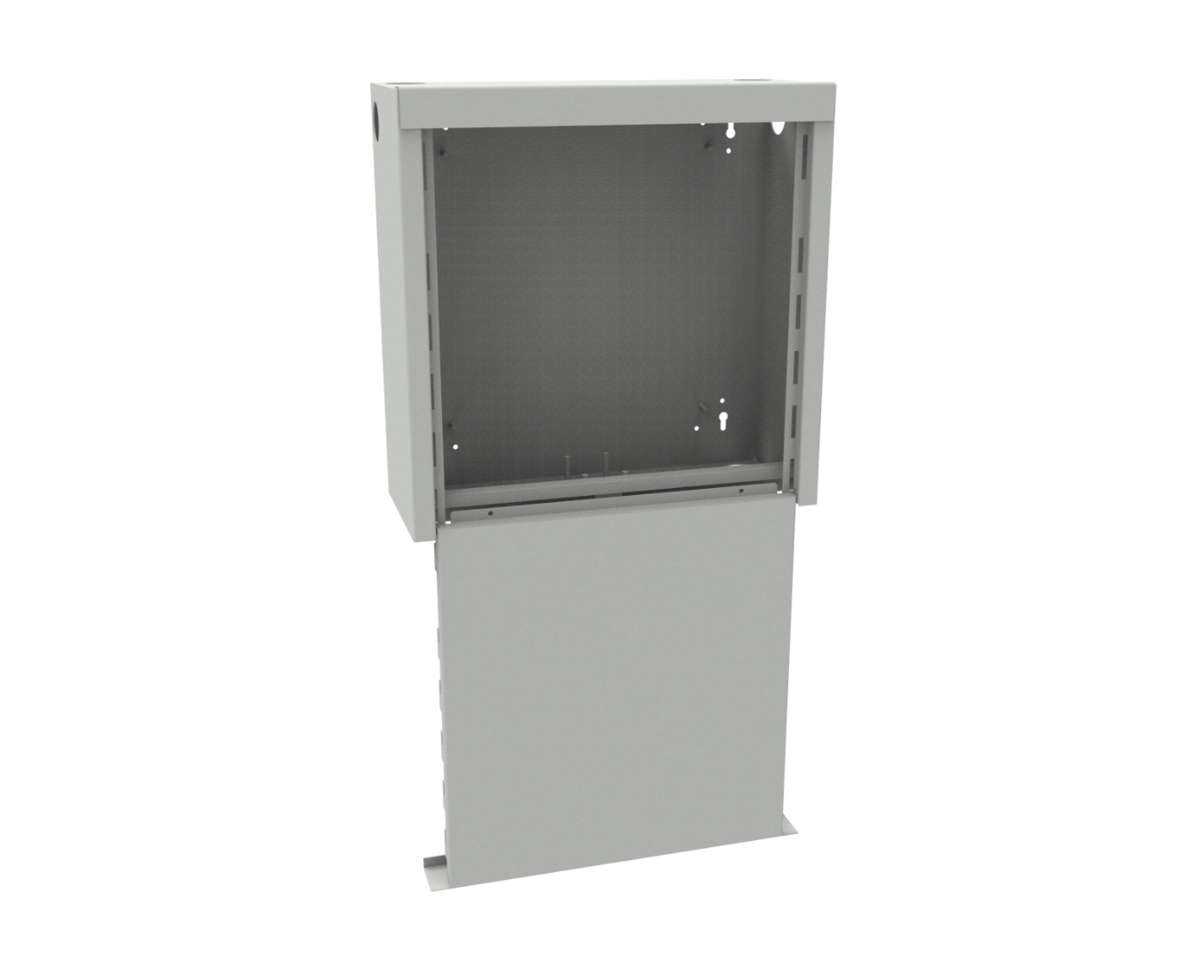 Anti-burglary cabinets - with a padlock: SA-300/400/200-ZNK-PM-S-R7035