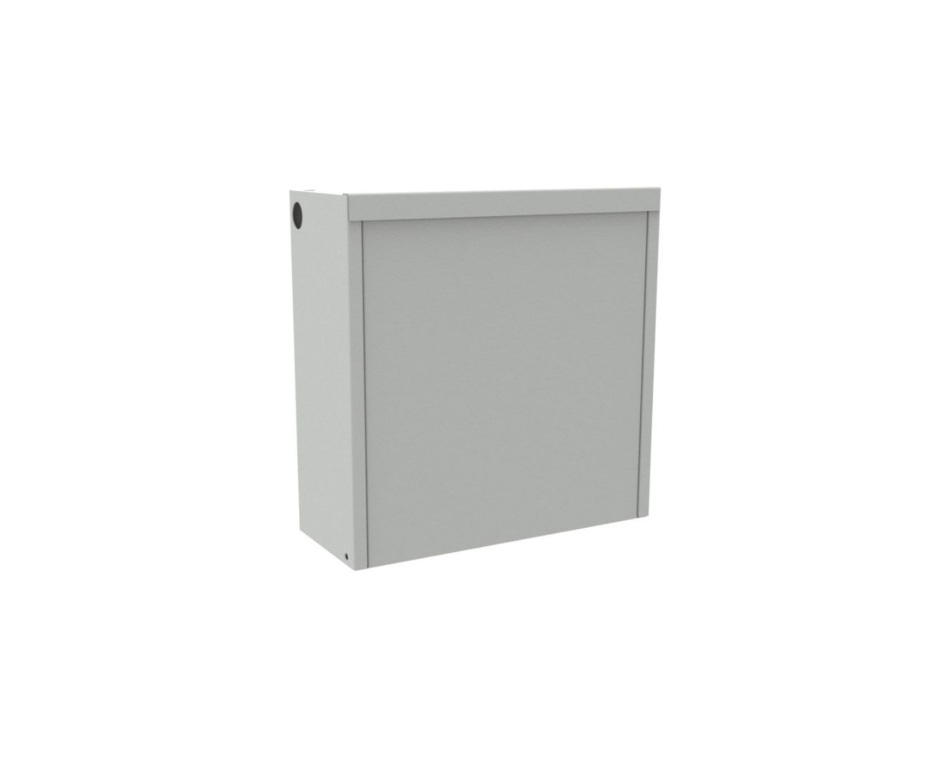 Anti-burglary cabinets - with a key lock: SA-500/500/200-ZNZ-19"-S-3U-S-R7035