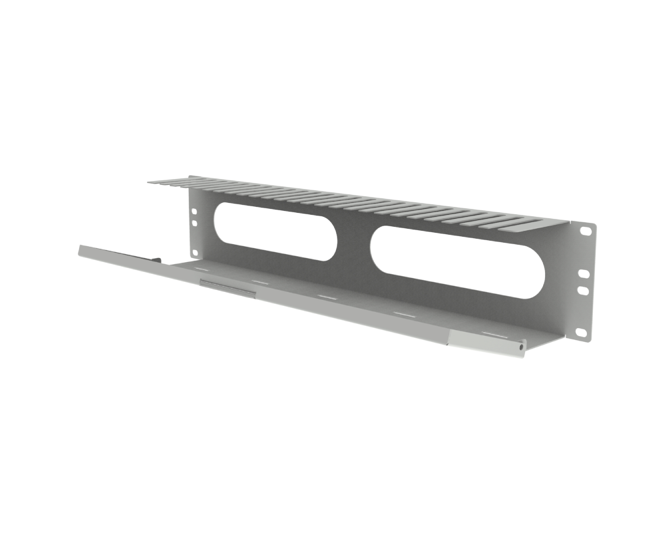Wyposażenie dodatkowe szaf: H-CO-19"-2U-S-R7035
